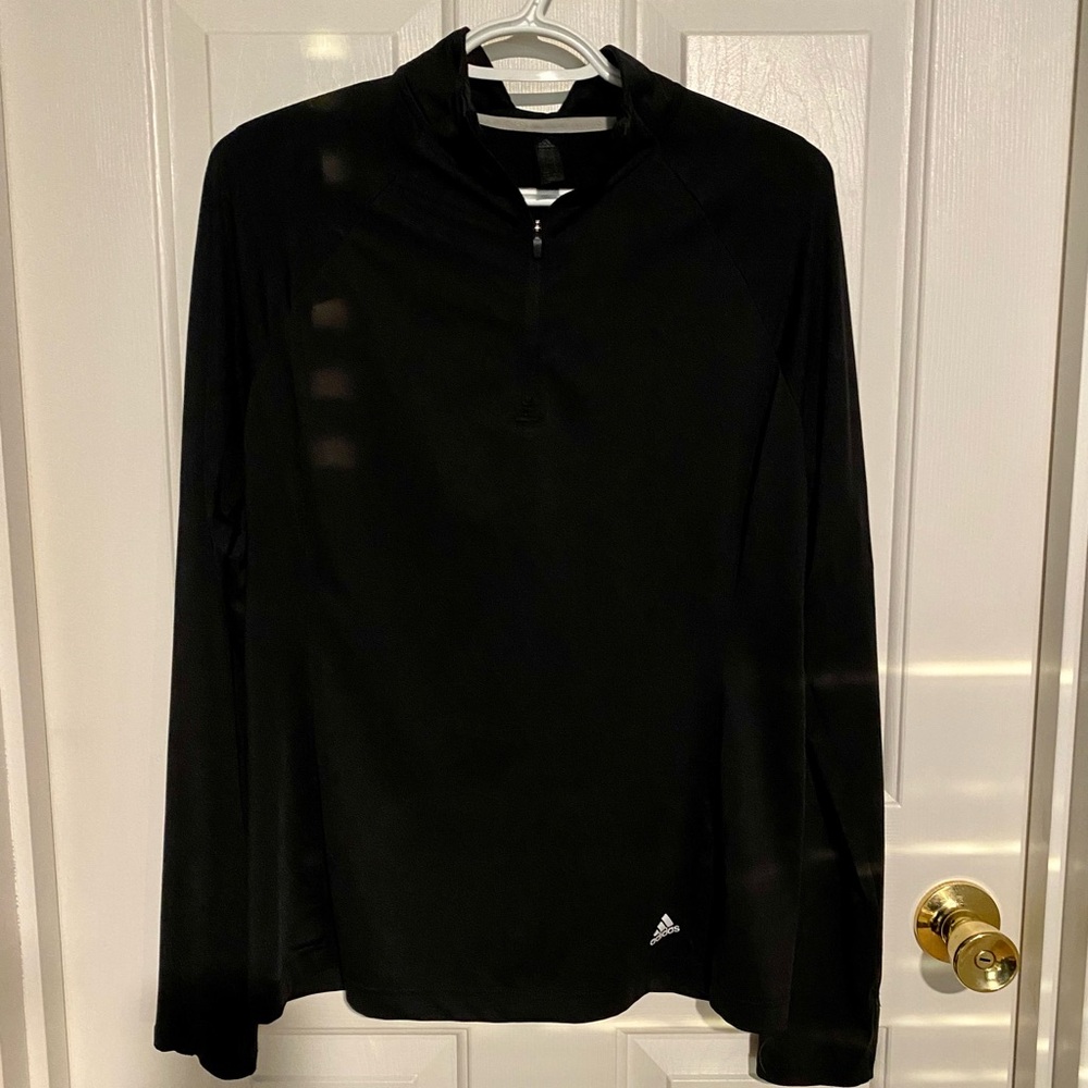 Adidas Golf Long Sleeve 1/4 Zip Top, Size Medium